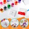 JOYIN 24 Magnetic Mini Tiles Art Kit, Creativity DIY Paint, Arts and Crafts for Kids, DIY Supplies for Party Favors, Family Activity, Birthday Present, Toys Gifts for Boys and Girls Ages 4-12